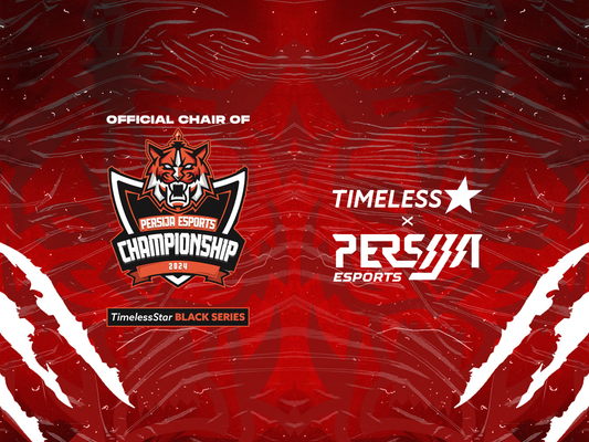 TimelessStar x Persija Esports Collaboration: OG Collab Apparel and Official Chair of Persija Esports Championship