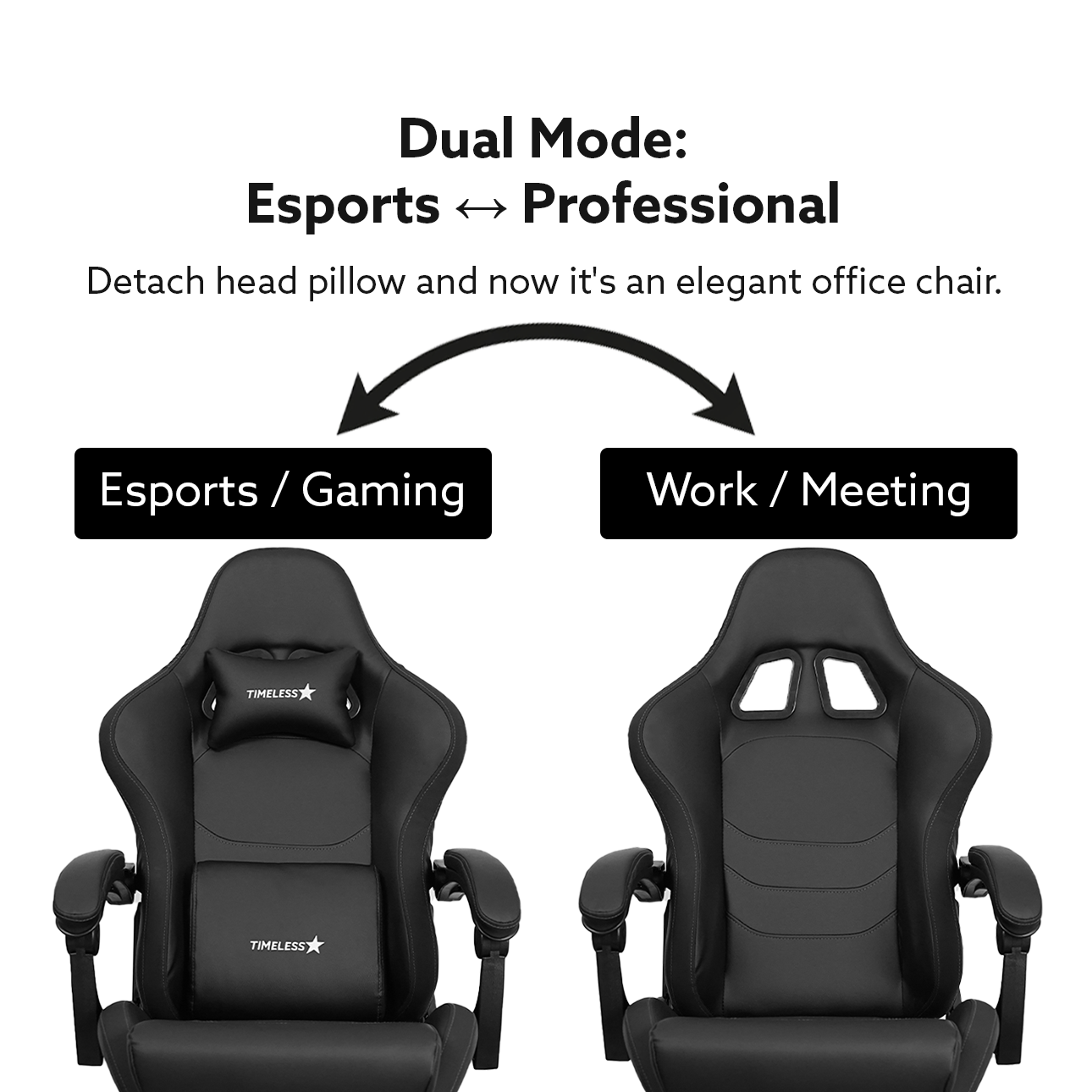 TLS-6689 Black Series Performance Chair