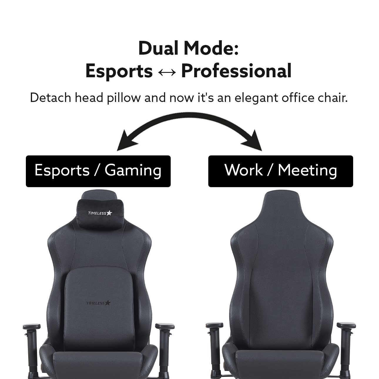 TLS-7110 Black Series Performance Chair