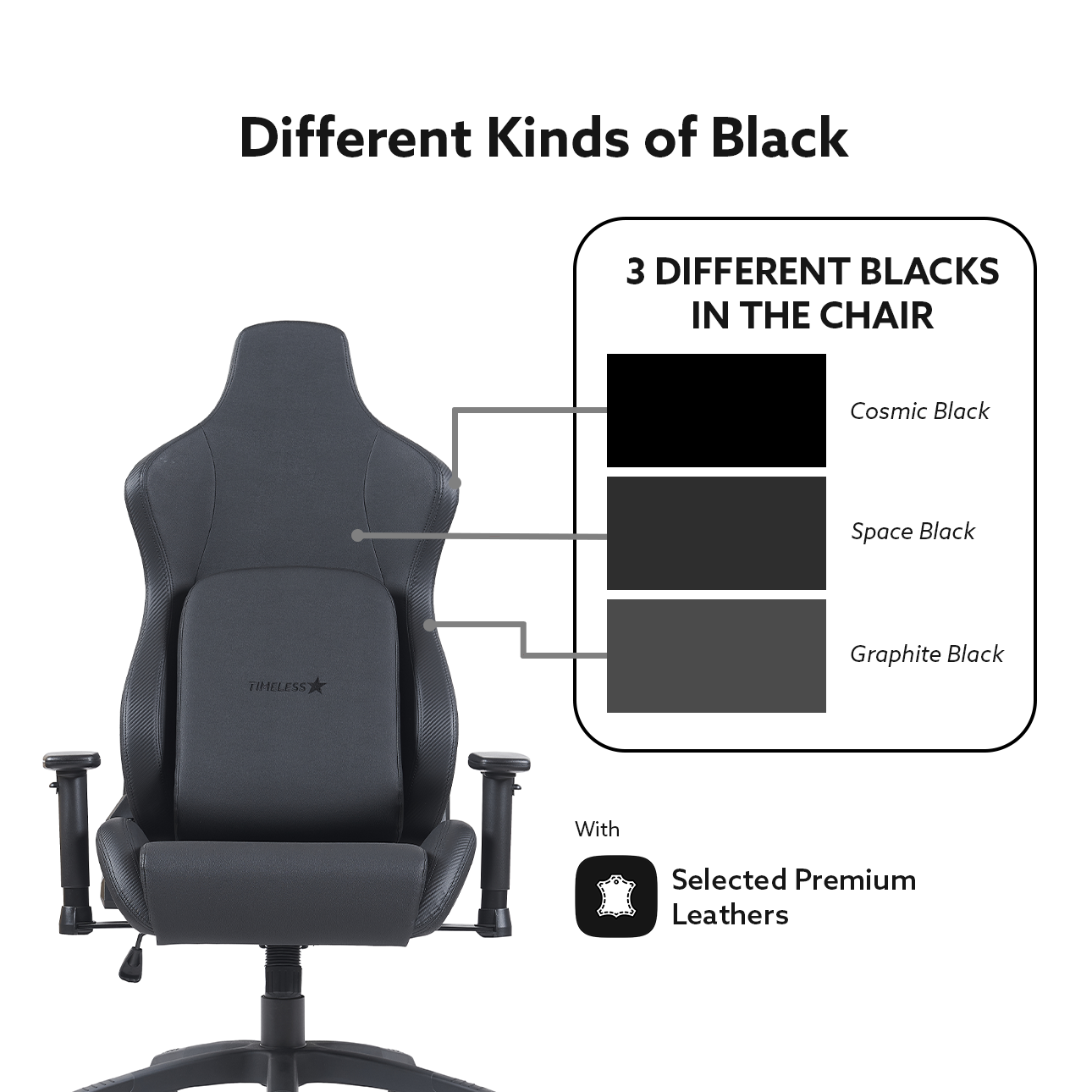 TLS-7110 Black Series Performance Chair