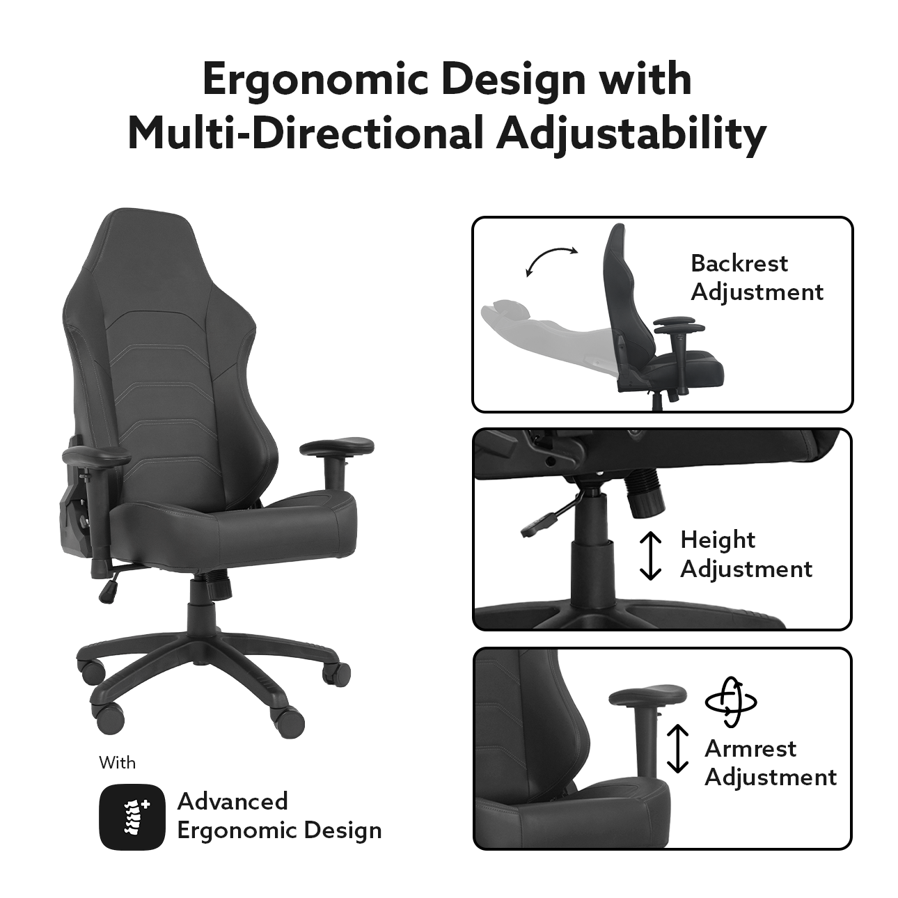 TLS-PDZ Black Series Performance Chair
