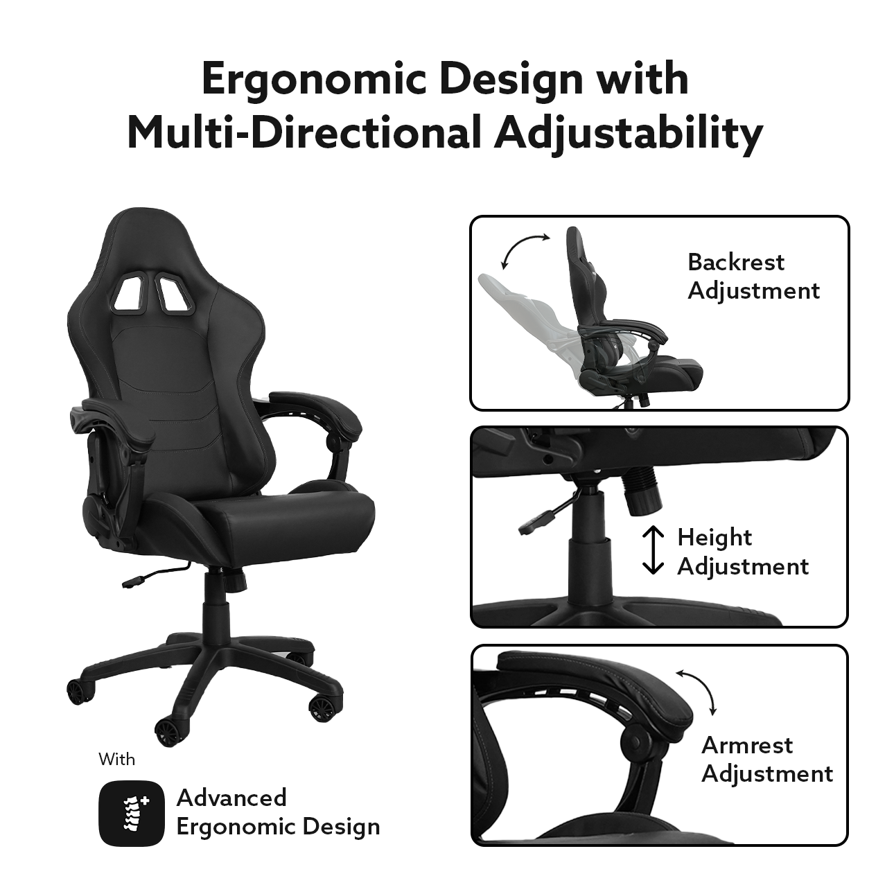 TLS-6689 Black Series Performance Chair